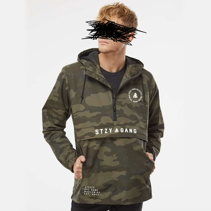 CAMO WINDBREAKER